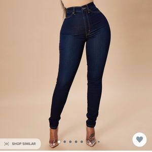 NWT Fashion Nova “Flex Game Strong” High Rise Jeans - Size 3